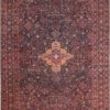 Blue Antique Persian Senneh Rug 71301 Nazmiyal Antique Rugs