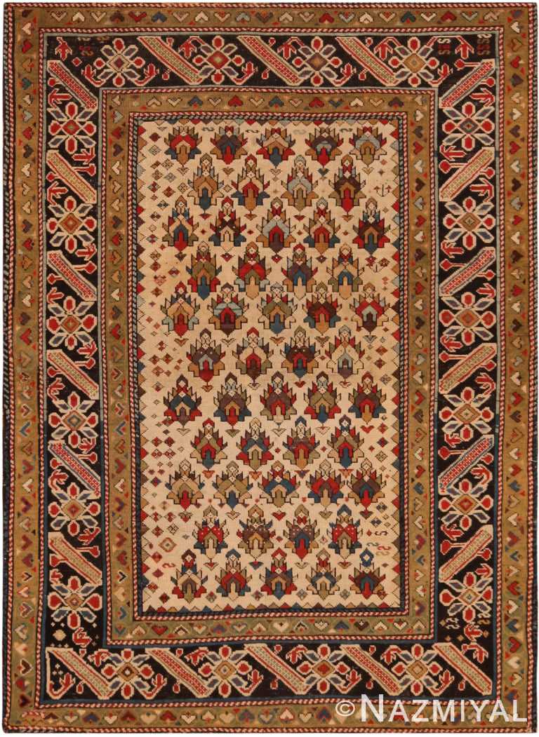 Antique Caucasian Chichi Rug 71804 by Nazmiyal Antique Rugs