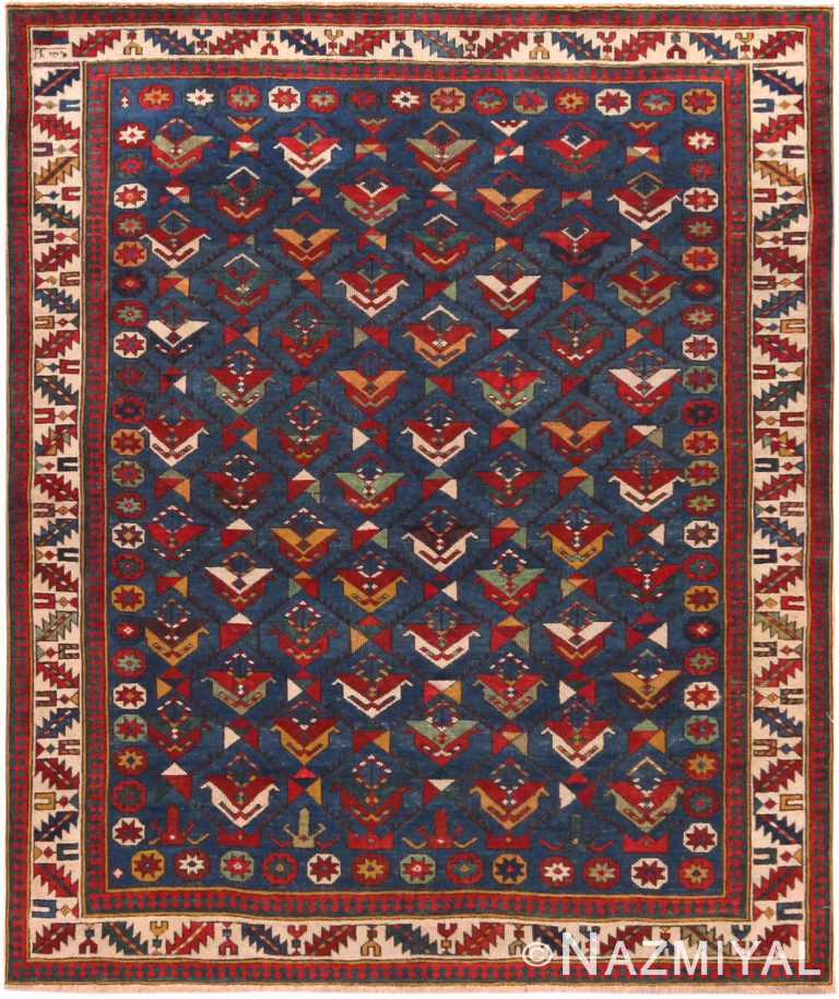 Antique Caucasian Shirvan Rug 71788 by Nazmiyal Antique Rugs