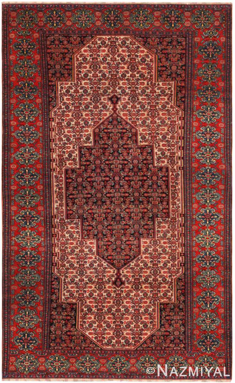 Antique Persian Senneh Rug 71801 by Nazmiyal Antique Rugs