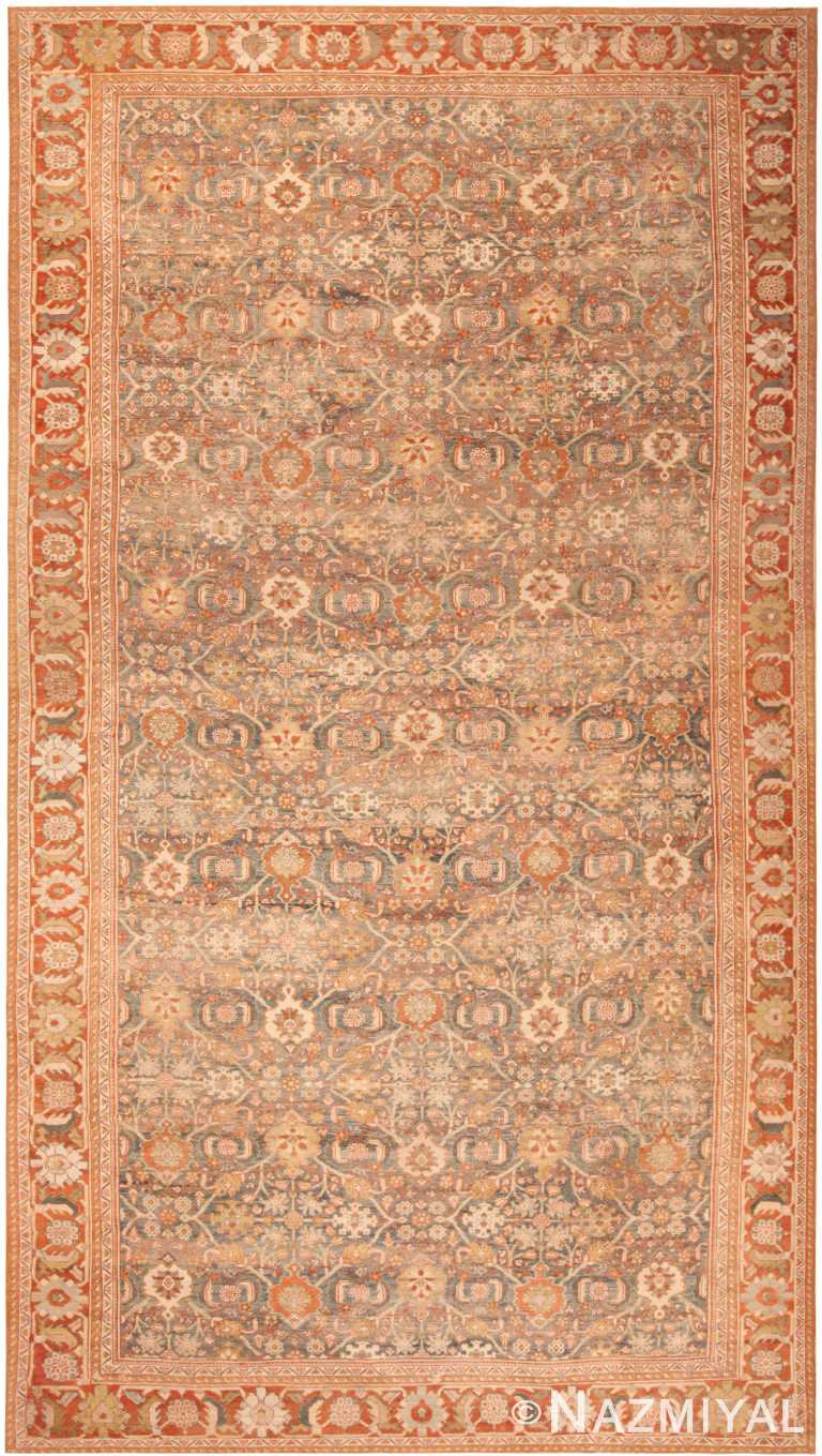Oversized Antique Persian Sultanabad Rug 71818 by Nazmiyal Antique Rugs