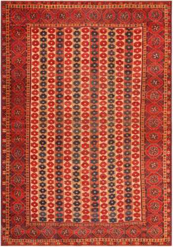 Antique Afghan Beshir Ersari Rug 71313 by Nazmiyal Antique Rugs