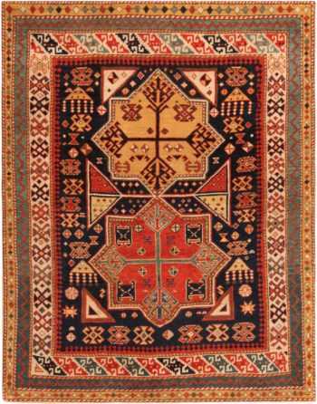 Antique Caucasian Shirvan Rug 71599 by Nazmiyal Antique Rugs