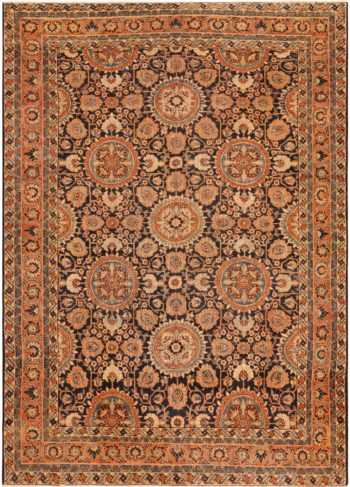 Antique Persian Tabriz Area Rug 71834 by Nazmiyal Antique Rugs
