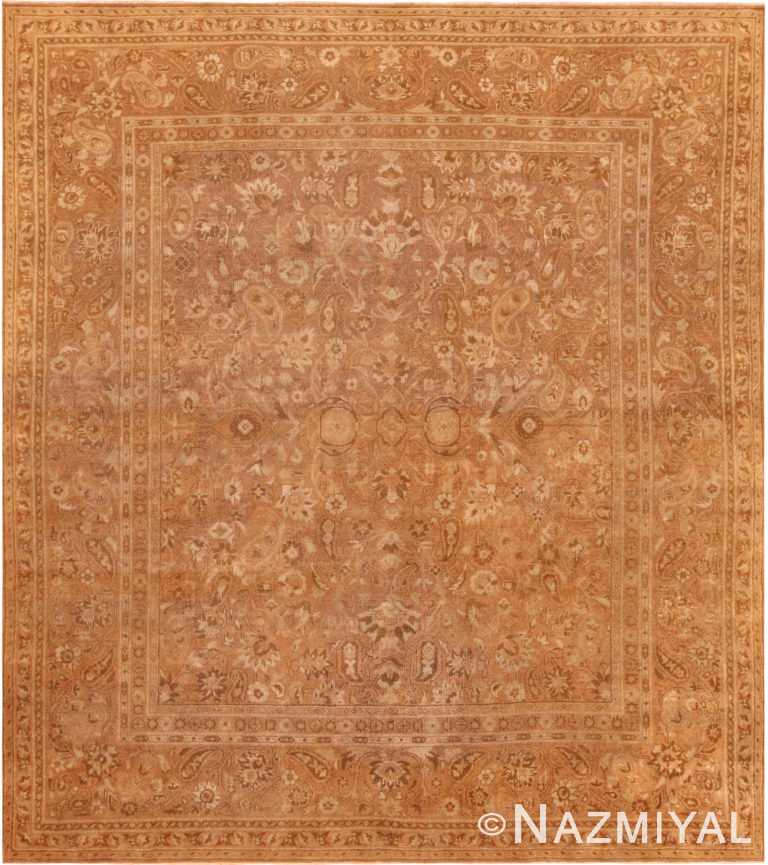 Antique Indian Amritsar Square Rug 71831 by Nazmiyal Antique Rugs