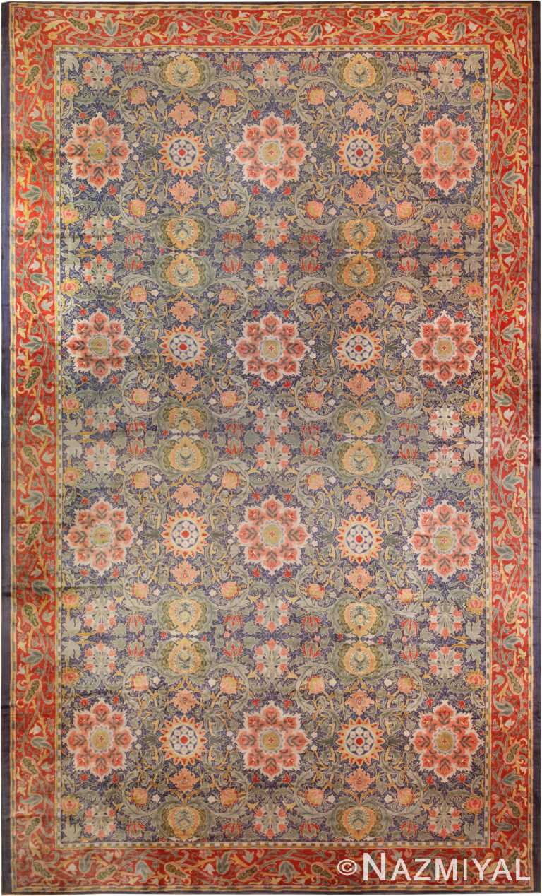Antique Oversized Arts and Crafts William Morris Rug 49912 by Nazmiyal Antique Rugs