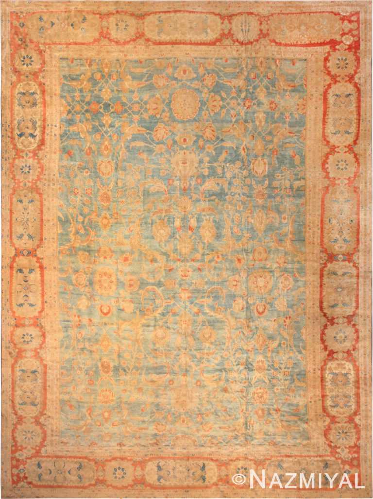 Oversized Decorative Antique Persian Sultanabad Rug 71514 by Nazmiyal Antique Rugs