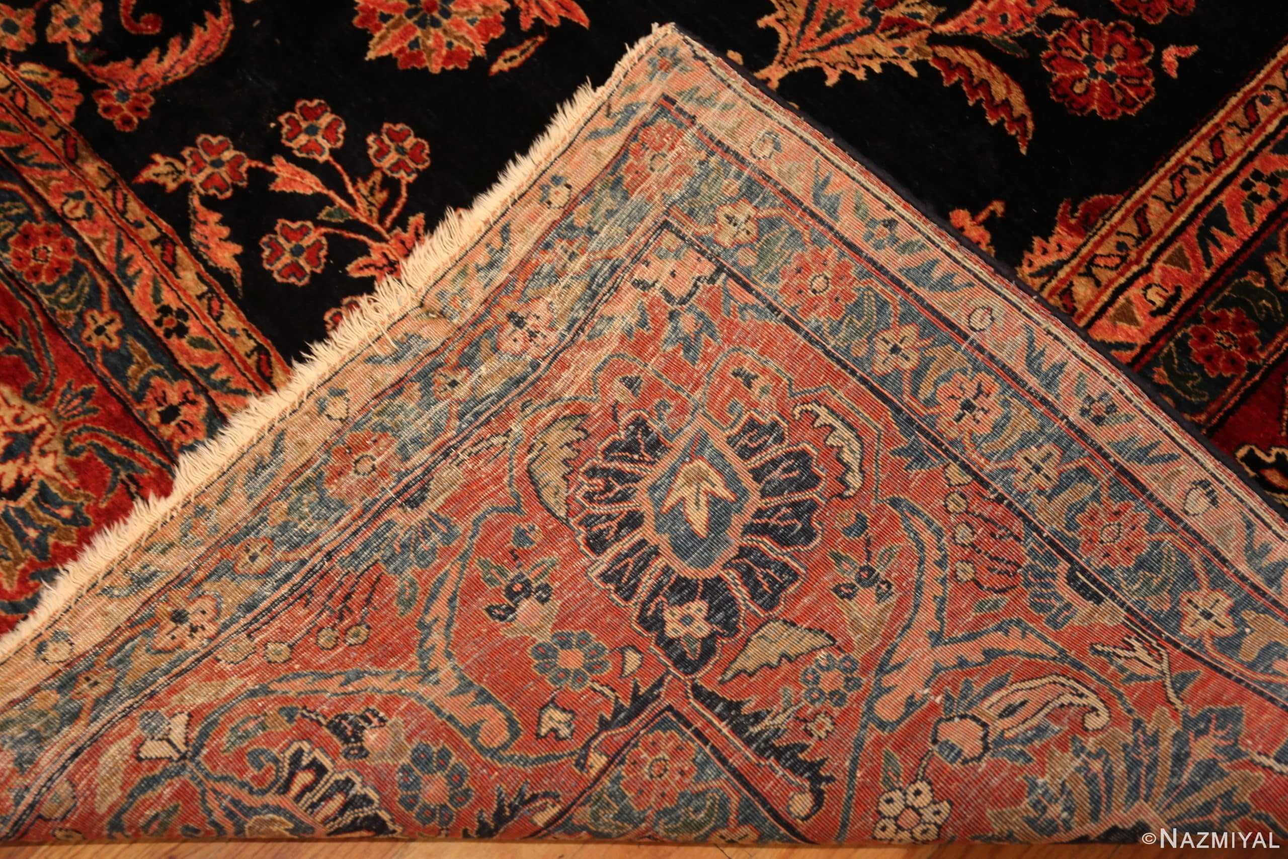 Large Antique Persian Sarouk Rug 71839 Nazmiyal Antique Rugs