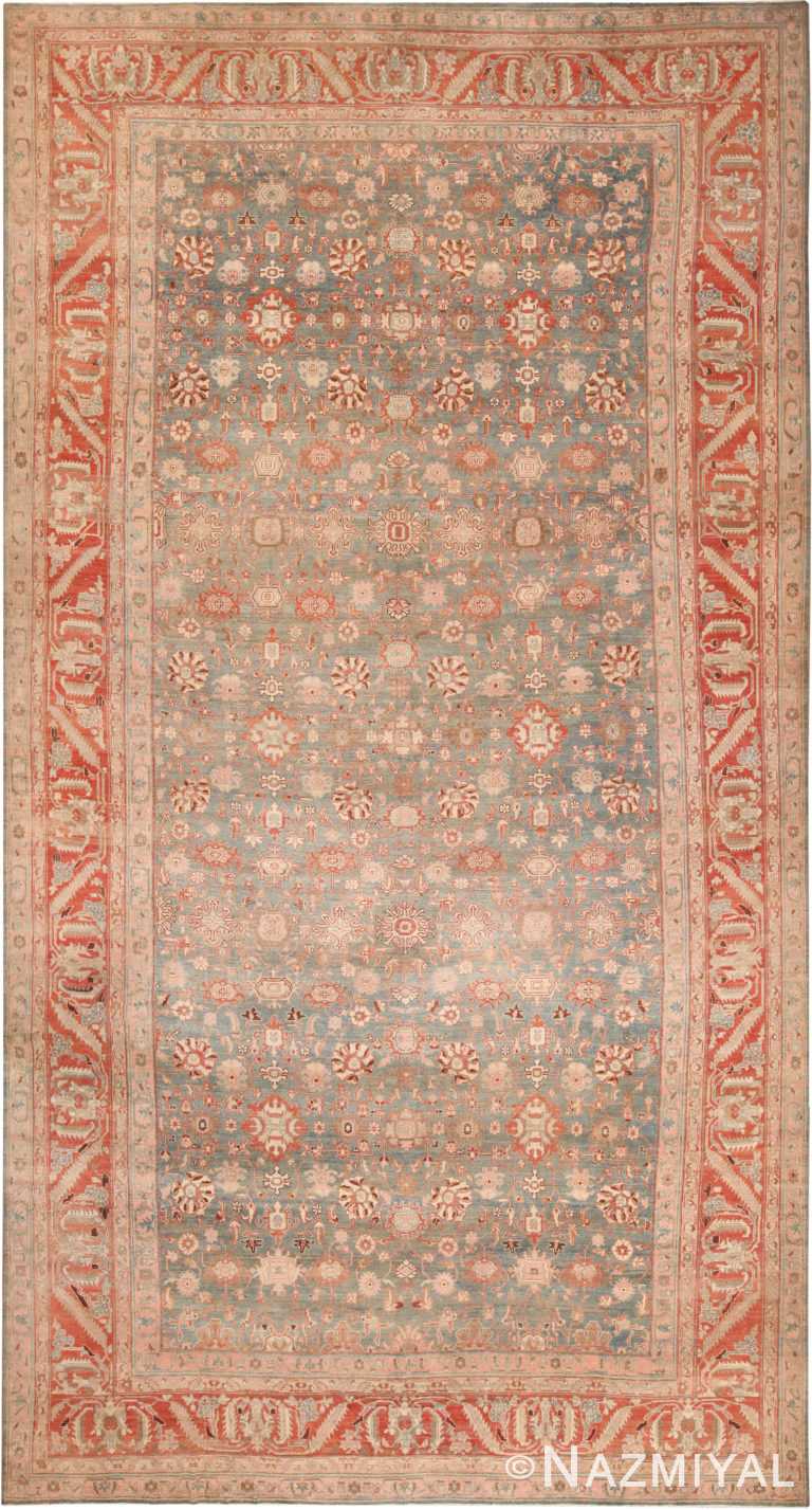 Oversized Antique Persian Malayer Rug 71943 by Nazmiyal Antique Rugs