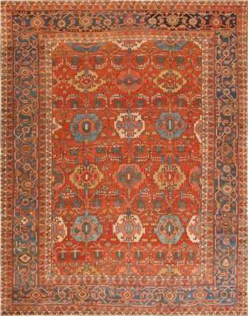 Antique Persian Heriz Rug 71967 by Nazmiyal Antique Rugs