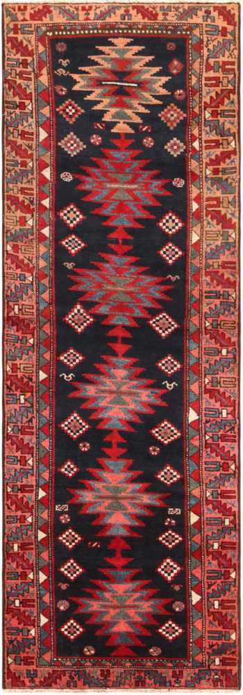 Antique Persian Heriz Tribal Runner Rug 72050 by Nazmiyal Antique Rugs