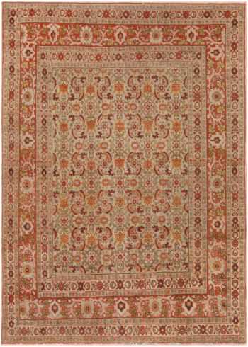 Antique Persian Tabriz Rug 72041 by Nazmiyal Antique Rugs