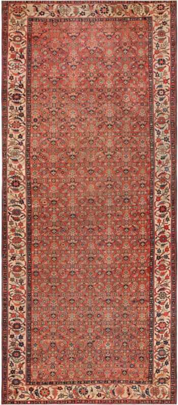 Gallery Size Antique Persian Malayer Rug 71996 by Nazmiyal Antique Rugs