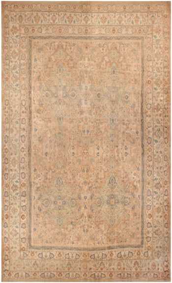 Oversized Decorative Antique Persian Khorassan Doroksh Rug 71956 by Nazmiyal Antique Rugs