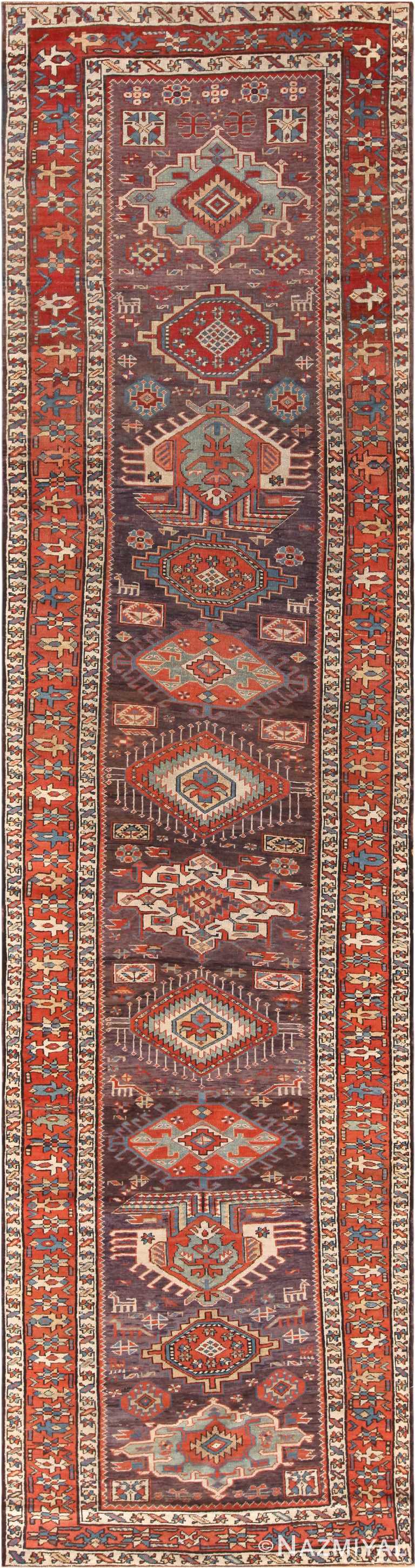 Antique North West Persian Tribal Runner Rug 72110 by Nazmiyal Antique Rugs