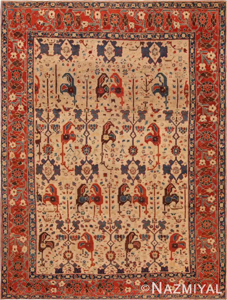 Antique Persian Bakshaish Rug 71958 by Nazmiyal Antique Rugs