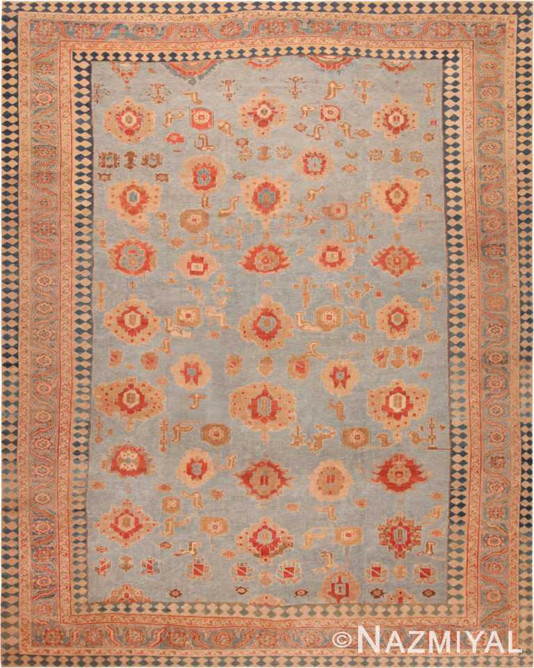 Antique Persian Bakshaish Rug 71965 by Nazmiyal Antique Rugs