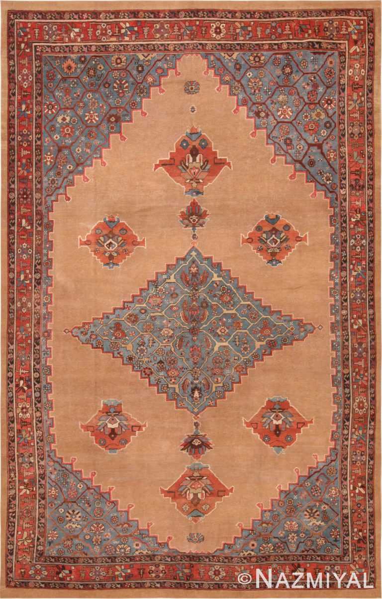 Antique Persian Bakshaish Rug 71974 by Nazmiyal Antique Rugs