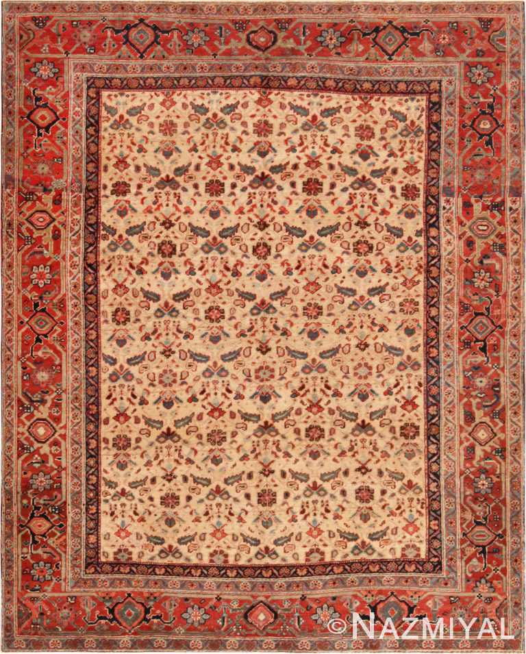 Antique Persian Heriz Rug 71968 by Nazmiyal Antique Rugs
