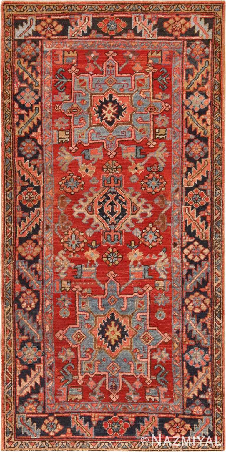 Antique Persian Heriz Rug 71977 by Nazmiyal Antique Rugs