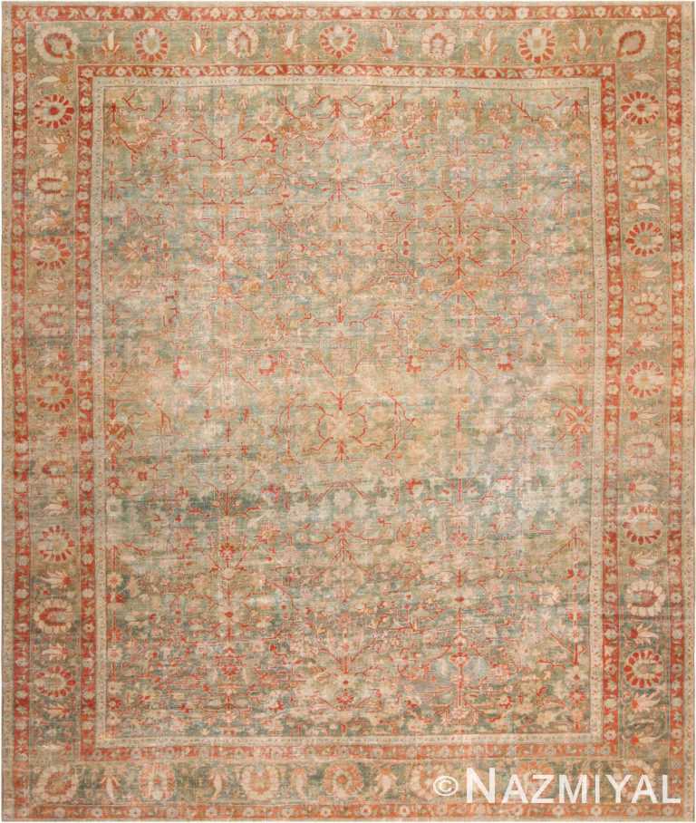 Antique Persian Sultanabad Area Rug 72118 by Nazmiyal Antique Rugs