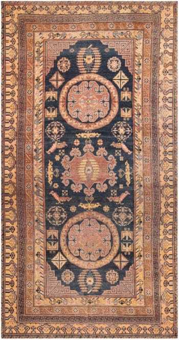 Antique East Turkestan Khotan Rug 71906 by Nazmiyal Antique Rugs