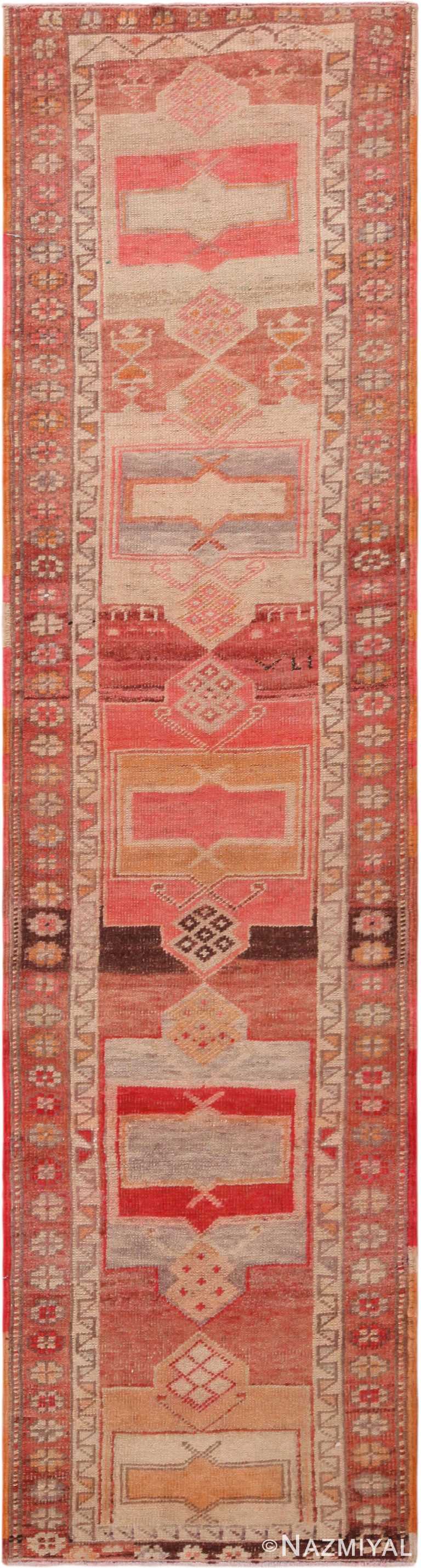 Antique Persian Kurdish Runner Rug 72154 by Nazmiyal Antique Rugs