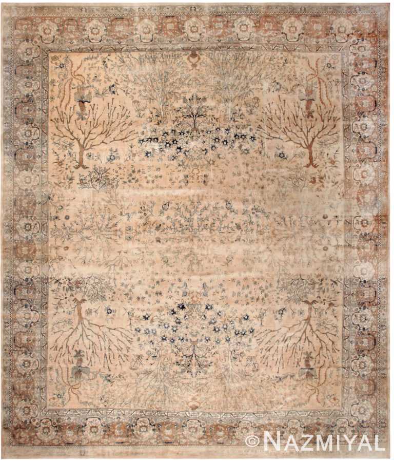Large Antique Indian Lahore Rug 71767 by Nazmiyal Antique Rugs