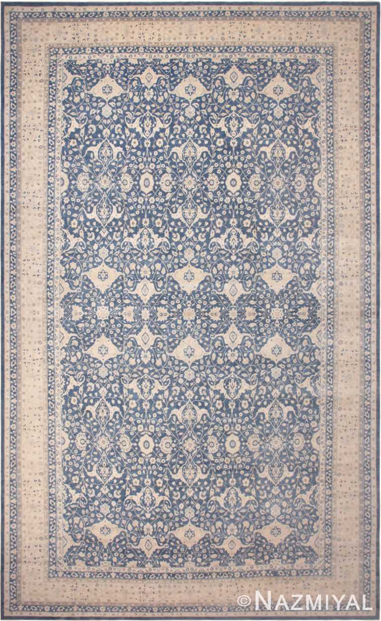 Oversized Modern Indian Agra Rug 72158 by Nazmiyal Antique Rugs