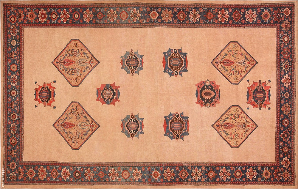 Antique Persian Serab Rug #71984 by Nazmiyal Antique Rugs