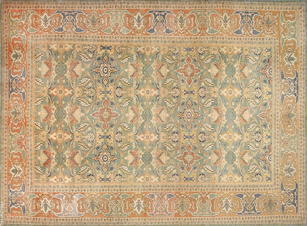 Antique Persian Sultanabad Rug #72036 by Nazmiyal Antique Rugs