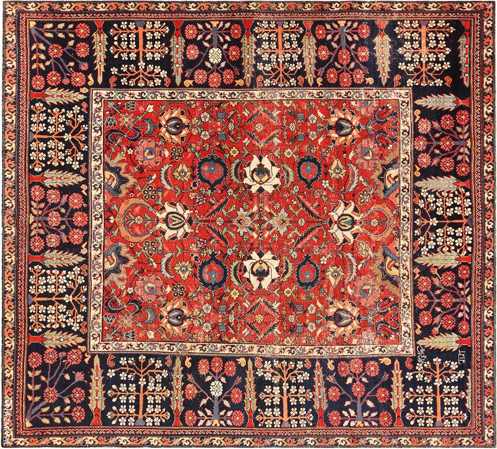 Early Antique Persian North West Persian Rug #72188 by Nazmiyal Antique Rugs