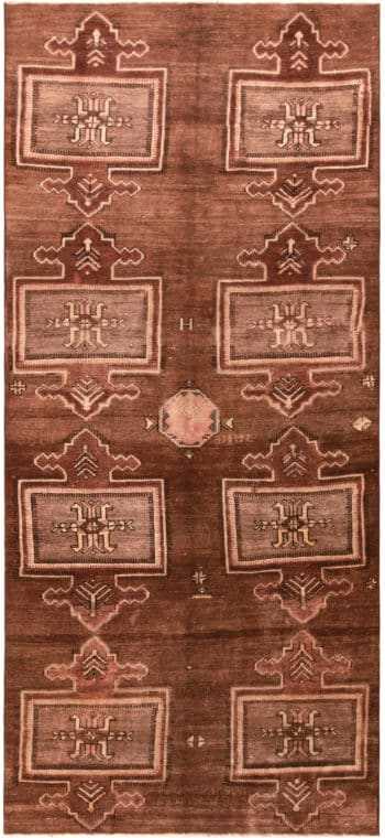 Primitive Oriental Essence Vintage Turkish Kars Geometric Rug 72287 by Nazmiyal Antique Rugs
