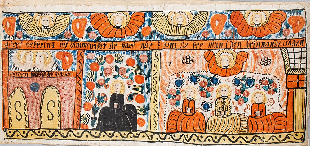 What is Scandinavian folk art, and where can you see it? - Routes North