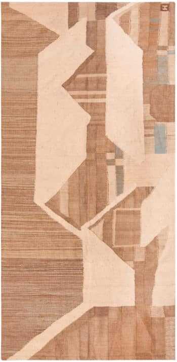 Vintage Finish Pirkko Hammarberg Textile Kilim 72335 by Nazmiyal Antique Rugs