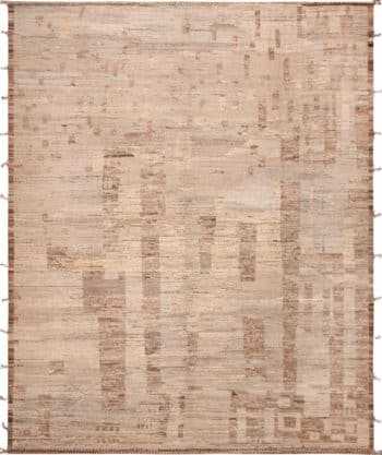 Large Earthy Tones Trendy Modern Area Rug 11783 by Nazmiyal Antique Rugs