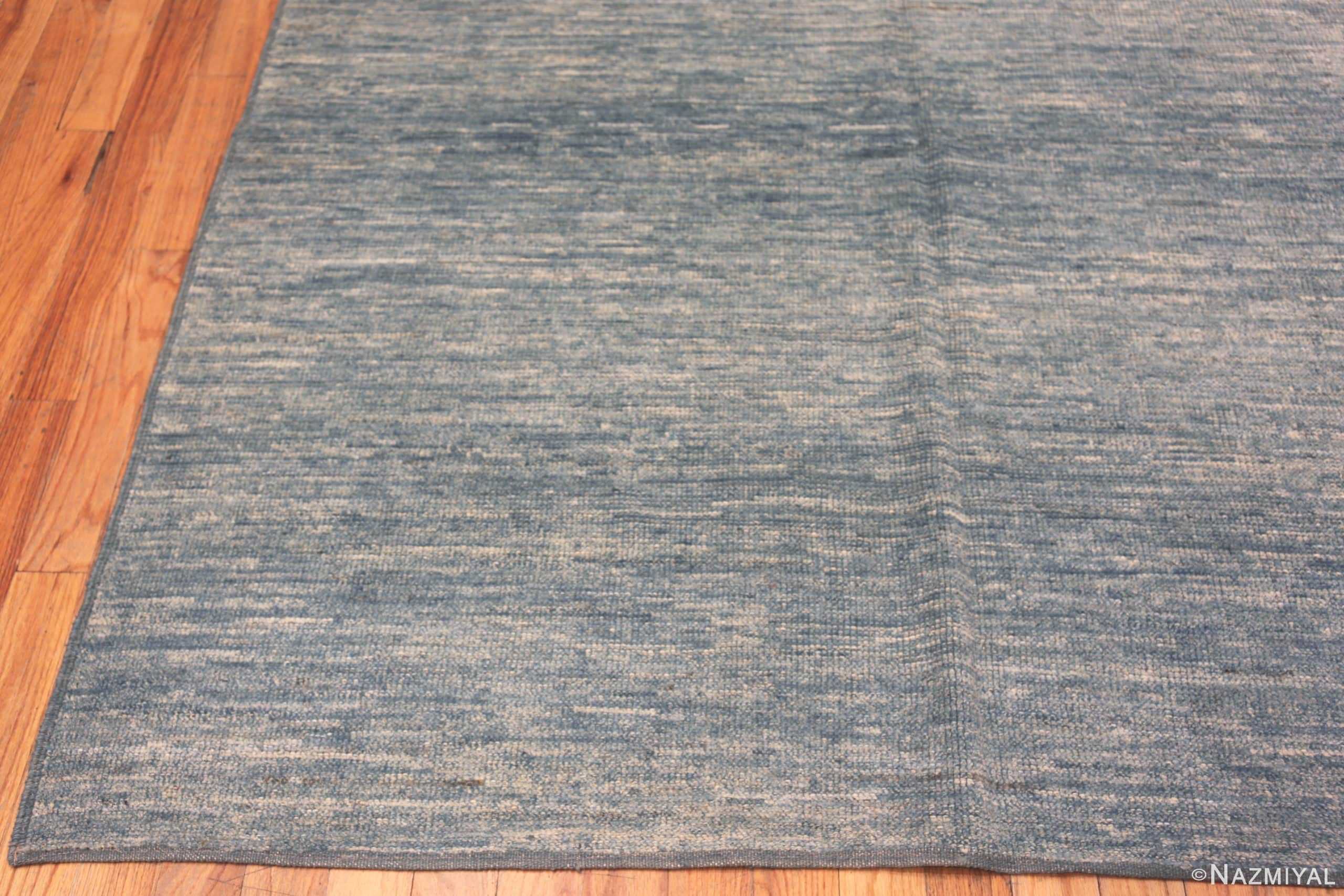 Fantastic Trending Blue Abstract Contemporary Area Rug 11510   Corner Trending Blue Abstract Contemporary Area Rug 11510 Nazmiyal 