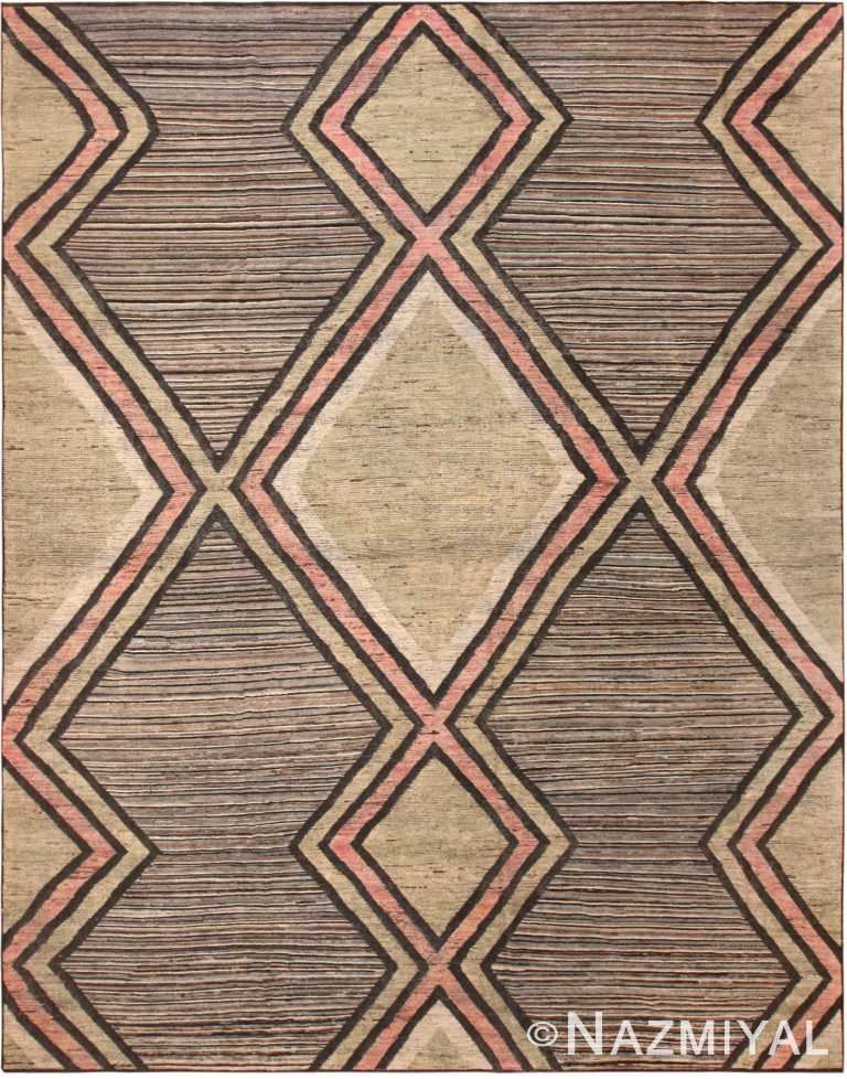 Large Geometric Contemporary Area Rug 11695 by Nazmiyal Antique Rugs
