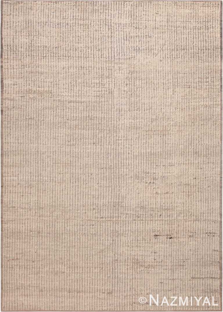 Minimalist Contemporary Central Asian Area Rug 11321 by Nazmiyal Antique Rugs