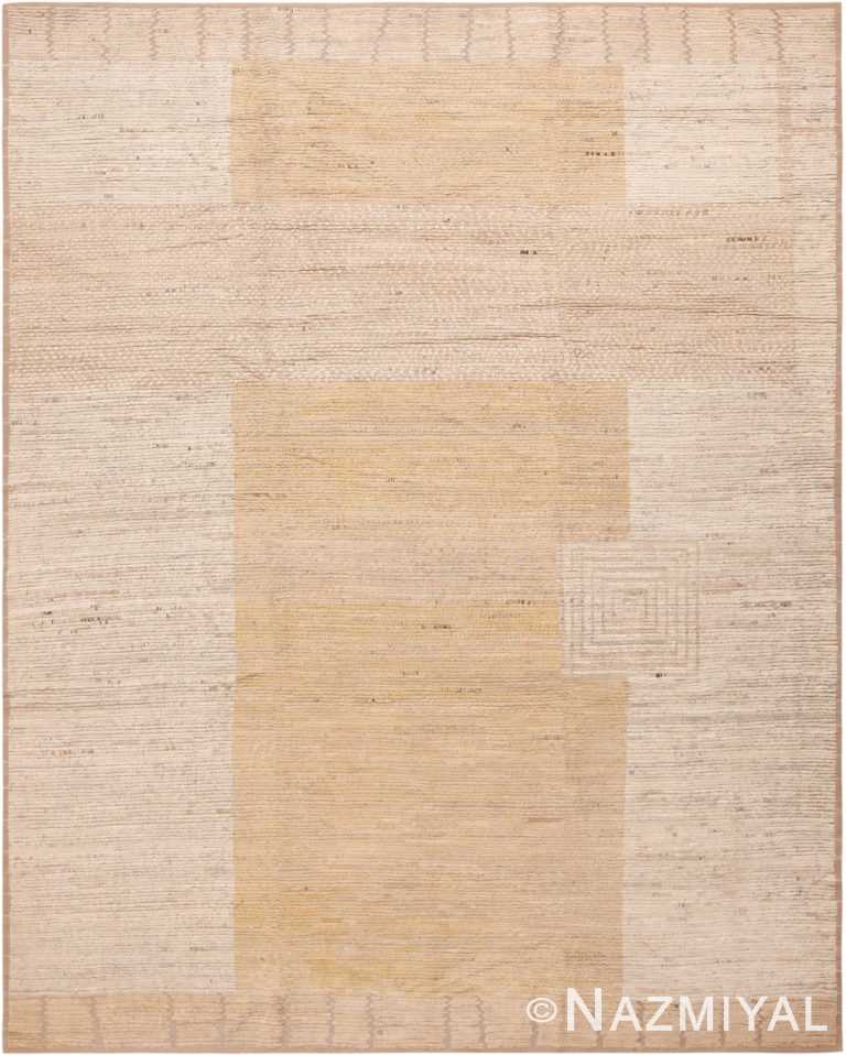 Soft Colors Modern Abstract Design Rug 11545 by Nazmiyal Antique Rugs