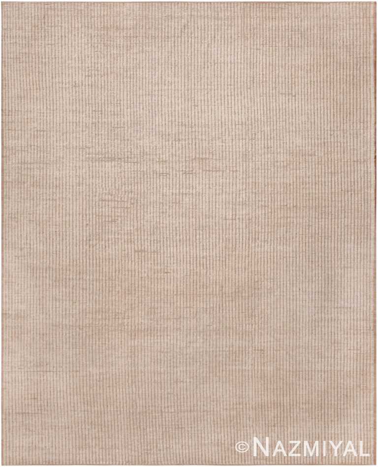 Trendy Minimalist Modern Contemporary Area Rug 11563 by Nazmiyal Antique Rugs