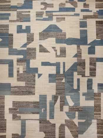 Artistic Abstract Geometric Large Flat Weave Modern Contemporary Kilim Rug 11840 by Nazmiyal Antique Rugs