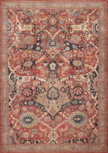 Contemporary Modern Persian Animal Design Central Asian Oriental Area Rug 11659 by Nazmiyal Antique Rugs