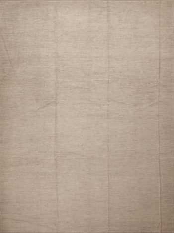 Abstract Solid Minimalist Cream Color Modern Room Size Area Rug 11689 Nazmiyal Antique Rugs