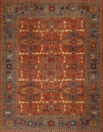 Beautiful Modern Allover Tribal Design Rustic Persian Design Room Size Area Rug 11440 by Nazmiyal Antique Rugs