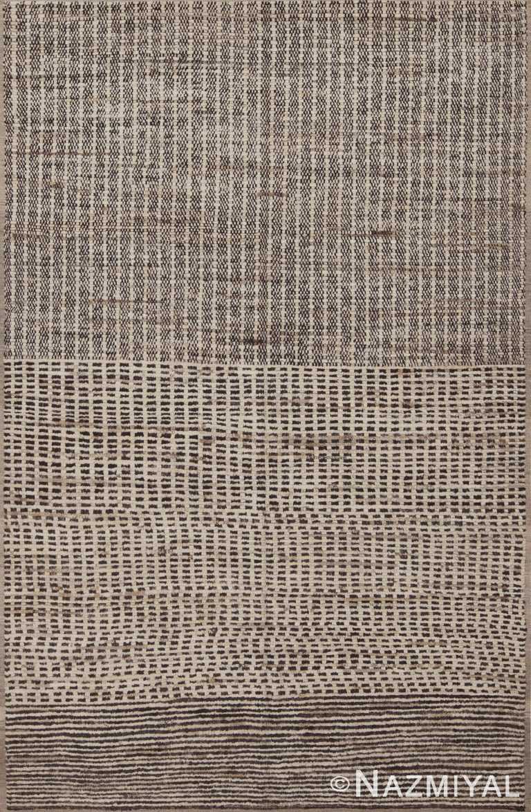 Abstract Primitive Contemporary Modern Area Rug 11289 by Nazmiyal Antique Rugs