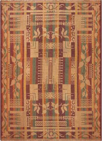 Vintage European Art Deco Kilim Rug 72828 by Nazmiyal Antique Rugs