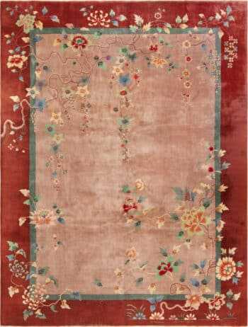 Antique Chinese Art Deco Rug 72892 by Nazmiyal Antique Rugs