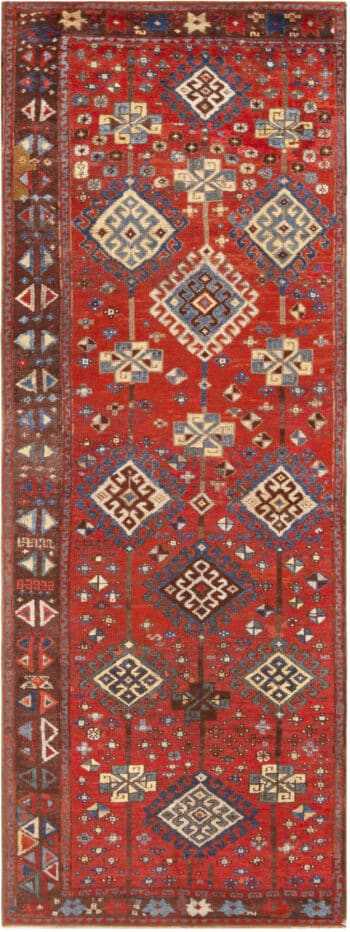 Tribal Antique Central Anatolian Runner Rug 72598 by Nazmiyal Antique Rugs