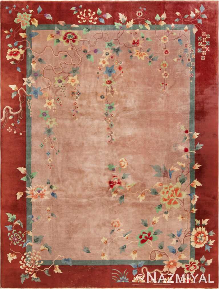 Antique Chinese Art Deco Rug 72892 by Nazmiyal Antique Rugs